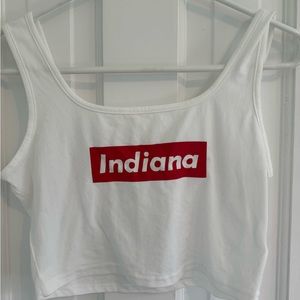 Indiana University Supreme-Style Game Day Tank XS
